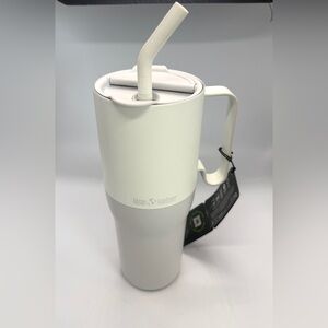 NEW Klean Kanteen Rise 36 Oz Tumbler, Stainless Steel vacuum-insulated, Straw